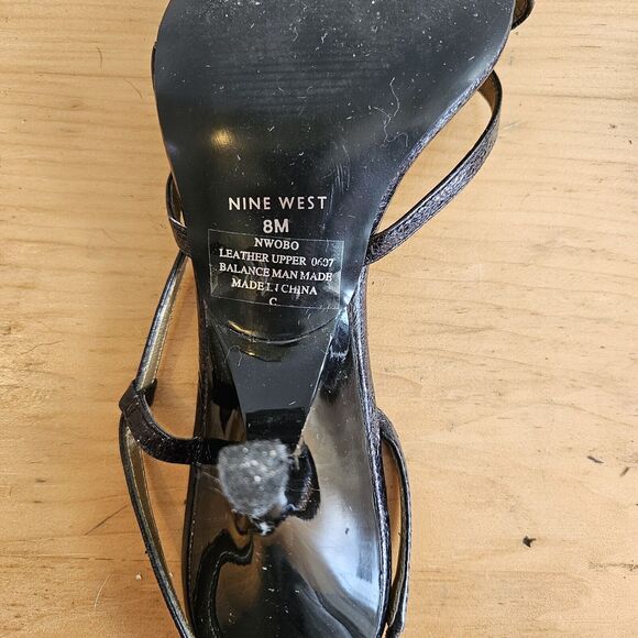 Nine West Strappy Pumps Purple Size 8 - Picture 14 of 15